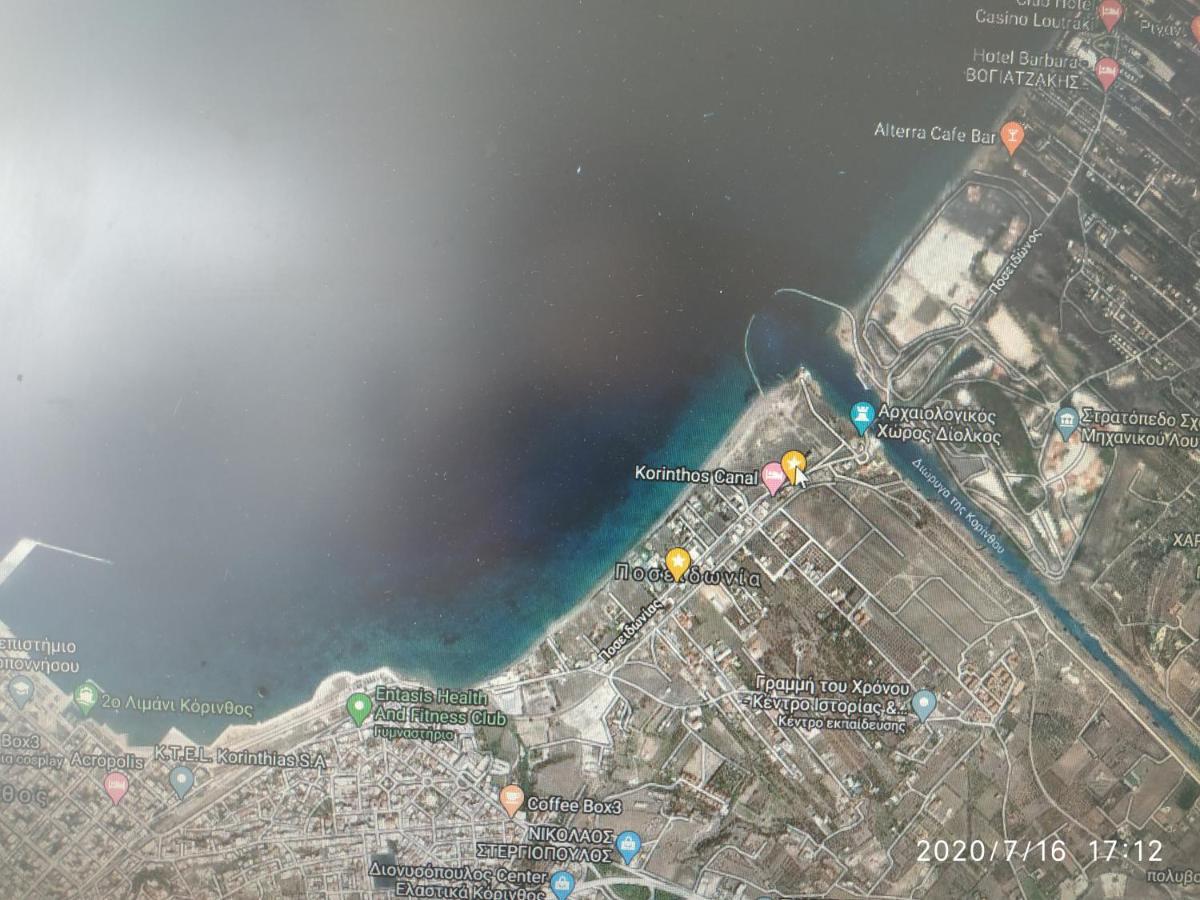 Studio Poseidonia Apartment 75Sqm Corinth Canal Exterior foto